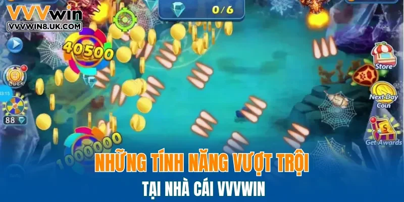 Những tính năng vượt trội tại nhà cái VVVWIN